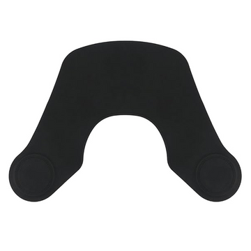 Black Salon Cape with Hair Cutting Collar – Waterproof – Hairdressing, Barber, Makeup, Beard Shaving